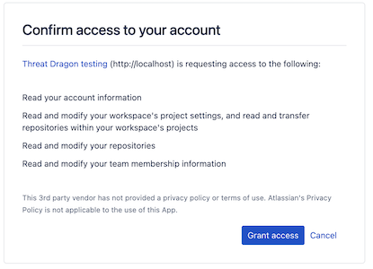 Authorize Bitbucket OAuth consumer