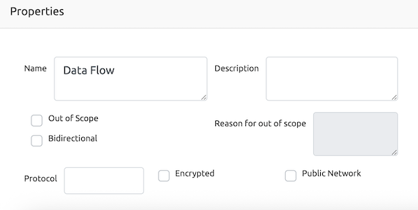 data flow properties